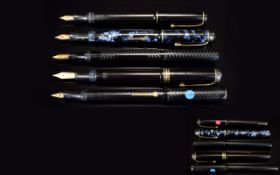 Good Collection of Vintage Fountain Pens ( 5 ) Five In Total.