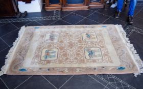 A Chinese Style rug, Dragon Borders,