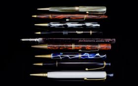 Excellent Collection of Vintage and Early 20th Century Propelling Pencils ( 9 ) Nine In Total.