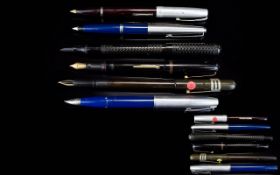 Collection of Early 20th Century Fountain Pens ( 6 ) Six In Total.