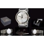 Rado - Switzerland Jubile Diamond Ladies Brushed Steel Wrist Watch, with Diamond Bezel,