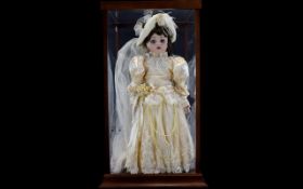 Franklin Heirloom Exclusive Bebe Bru Victorian Heirloom Bride Doll.