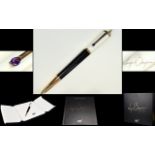 Mont Blanc - Superb Ingrid Bergman La Donna Special Edition Ballpoint Pen. Model No 104907 M28908.