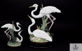 Lladro - Stunning Porcelain Figure Group ' Marshland Mates ' Model Num 5691.