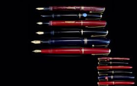 Excellent Collection Of Vintage Fountain Pens.