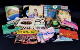 A Large Collection Of Vinyl Singles and 45's. Over 30 items to include ''The King And I'',