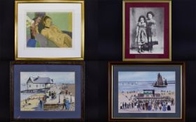 A Collection Of Framed Prints Four items in total to include two limited editions by Fleetwood