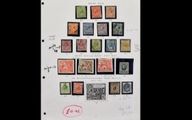 A Good Collection of George V Stamps. Comprises 1/ 9th Universal 1929 Postal Union Congress