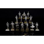 Royal Hampshire 'The Great Stars of Hollywood'' by Angelino Metal Sculptures (12) in total.