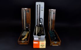 Three Mid 20thC Medical Blood Pressure Tester,