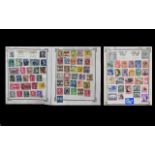Victory Stamp Album, Containing A Varied Collection Of World Stock Stamps,