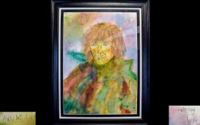 John Bellany C.B.E., R.A., H.R.S.A. (Scottish 1942 -2013) Original Pencil And Watercolour