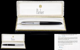 Parker 51 ( Royal ) Fountain - This Fountain Pen was Used by H.R.