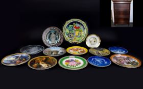Collection of Thirteen Cabinet Plates - Including 'Russian Fairy Tales',