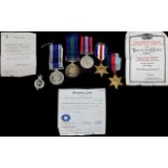 World War II Trio of Military Medals ( 3 ) + Two Police Service Medals and Cyprus Police Medal ( 6