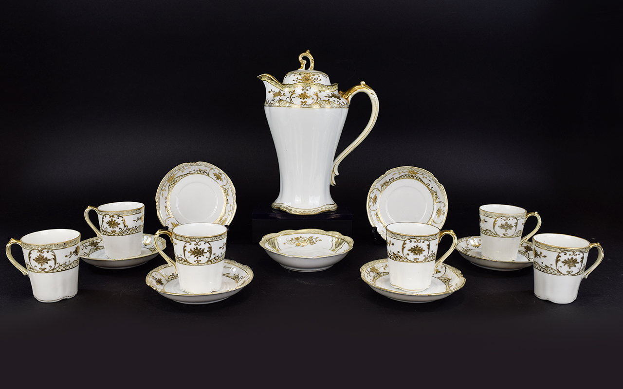 Noritake Coffee Set.