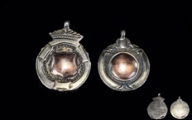 Two Silver Fobs,