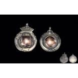 Two Silver Fobs,