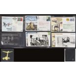 British Aviation - Album Containing First Flights - Top Quality 1st Day Covers. All In Mint