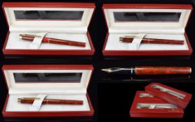 Sheaffer Prelude Good Quality Fountain Pens ( 3 ) In Total. Still In Boxes & Mint Condition.