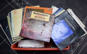 Small Amount of Sheet Music and a small amount of classical records and modern postcards.