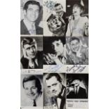 Autograph Interest A Collection Of Signed And Auto Signed Black And White Publicity Photos