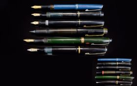 Collection of Vintage Fountain Pens ( 6 ) Six In Total.