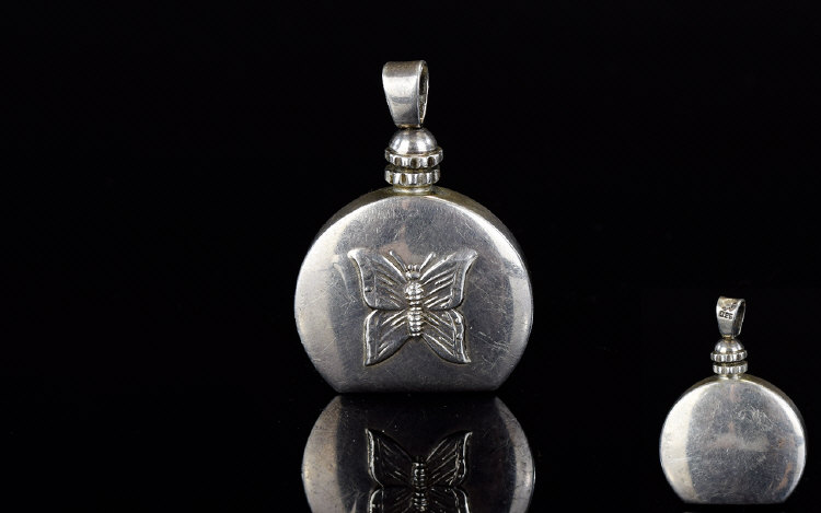 A Mexican Silver Decorative Perfume/Atta