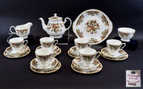 Colclough Bone China Tea Set Twenty Four