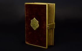 Antique Miniature Book Of Common Prayer