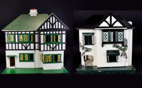 Two Two Tier Wooden Constructed Tudor St