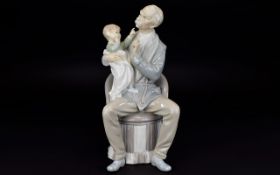 Lladro - Large Hand Painted Porcelain Fi