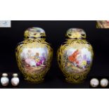 Sevres - Pair of Superb Quality Hand Pai