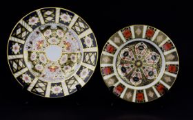 Two Royal Crown Derby Plates Decorative