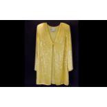 A Ladies Longline Evening Jacket By Fran