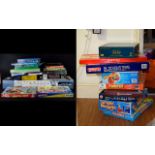 Collection of Boxed Board Games approx 24. Includes Master Mind, Yahtzee, Twister, Backgammon,