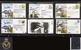 Royal Air Force Museum Test Pilot Series Album - Containing Hand Signed ( 16 ) Top Quality Special