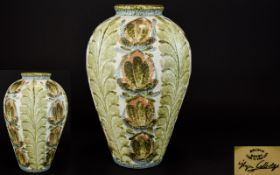 Denby Stoneware - Clyn Colledge Signed and Impressive Large Ovoid Shaped Vase. c.