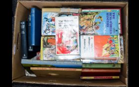 A Collection Of Enid Blyton Books including Several Famous Five, The Mystery Of The Strange
