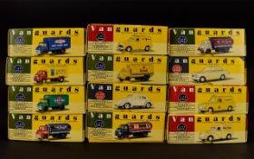 A Collection Of Vanguards Cars 12 in total. Including Kodak Bedford ''S'' Type Van, Ovaltine