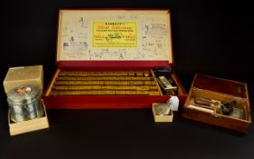 Mixed Lot Of Collectables, Comprising Musical Table Top Powder Box, Russian Full Hunter Pocket Watch