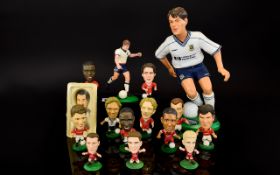 A Collection Of Liverpool And Other Figures Fifteen items in total to include, Corinthians, Anderton