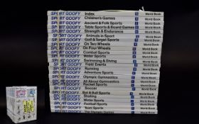 Rare complete set of Walt Disney's Sport Goofy Encyclopedias.