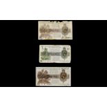 United Kingdom of Great Britain and Ireland One Pound Banknote, Chief Cashier John Bradbury.