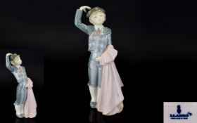 Lladro Porcelain Figure ' Proud Matador ' Model No 5117. Issued 1982 - 1985. Height 9.75 Inches.