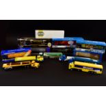 A Collection Of Boxed Corgi Vehicles. Including Guiness- Scania 4 Wheel Rigid Lorry and Close Couple