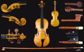 German - Late 19th Century 3/4 Violin -