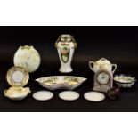 Collection of Assorted Pottery comprisin