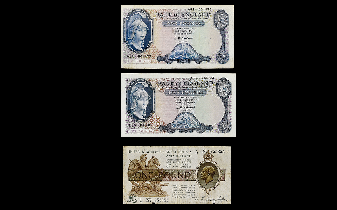 A Small Collection of Bank of England (