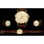 Omega - Gents 9ct Gold Cased Automatic W